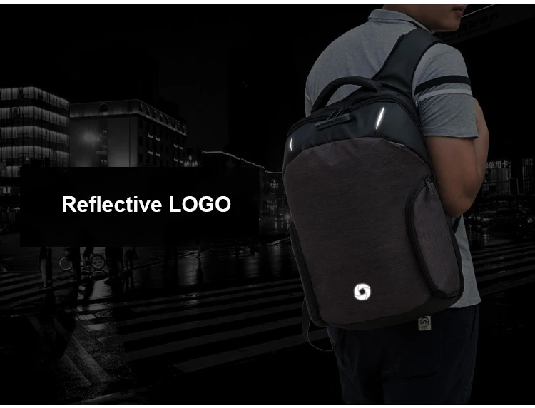 Водонепроницаемый ударопрочный рюкзак с кодовым замком, 15,6 дюймов, рюкзак для ноутбука, для путешествий, для мужчин, USB зарядка, Противоугонный рюкзак, сумки для женщин, 6 цветов, OZUKO