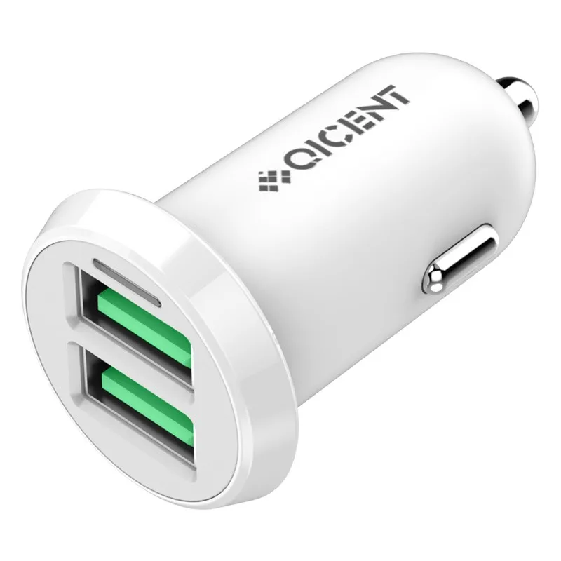 dual usb mini car charger adapter led 2 4a anti high temperature for iphone samsung car charging dual usb mini car charger adapter led 2 4a anti high temperature for iphone samsung car charging