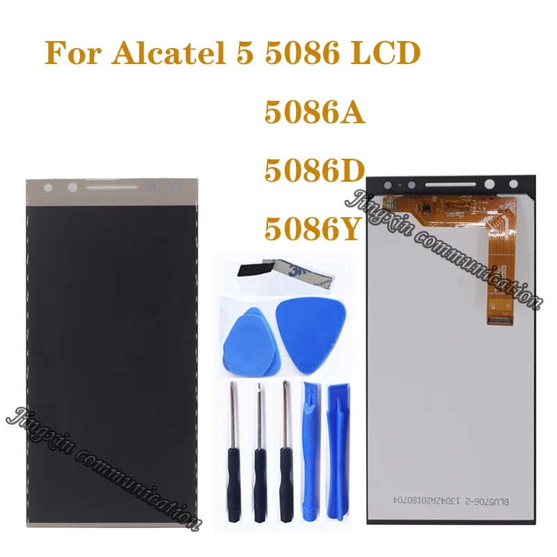 5 7 &quotОригинальный дисплей для ALCATEL 5086 5086A 5086Y 5086D ЖК-дисплей в сборе + сенсорный