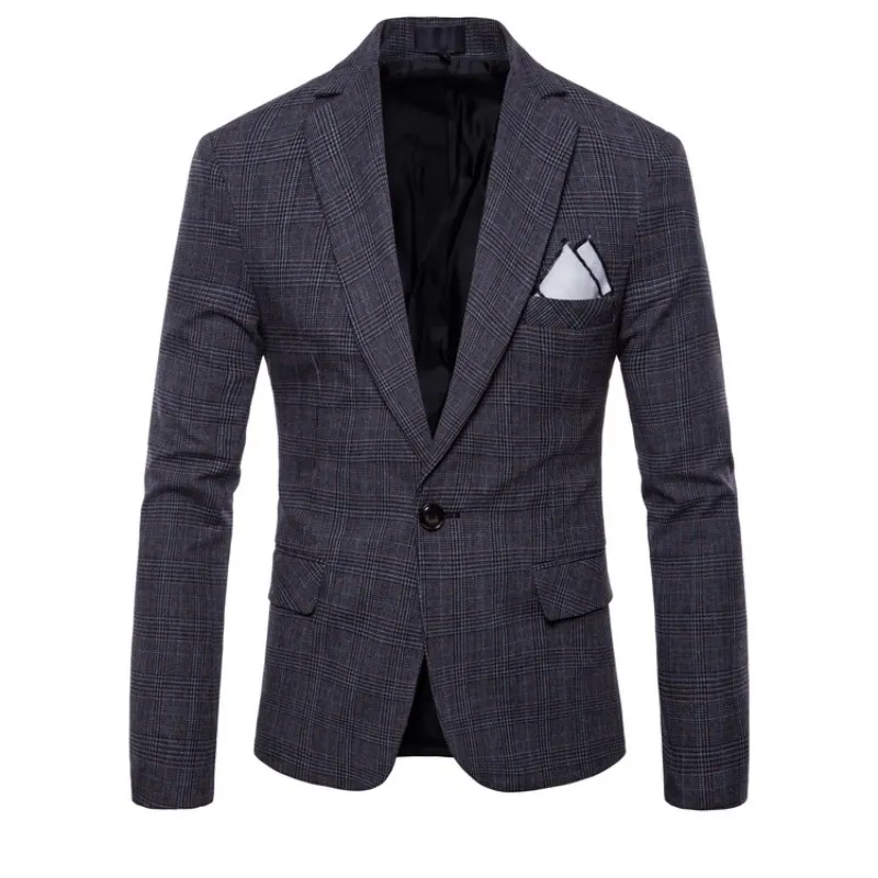 Slim Fit костюмы Для мужчин Нотч Бизнес Свадебные Жених отдых смокинг 2018 последние