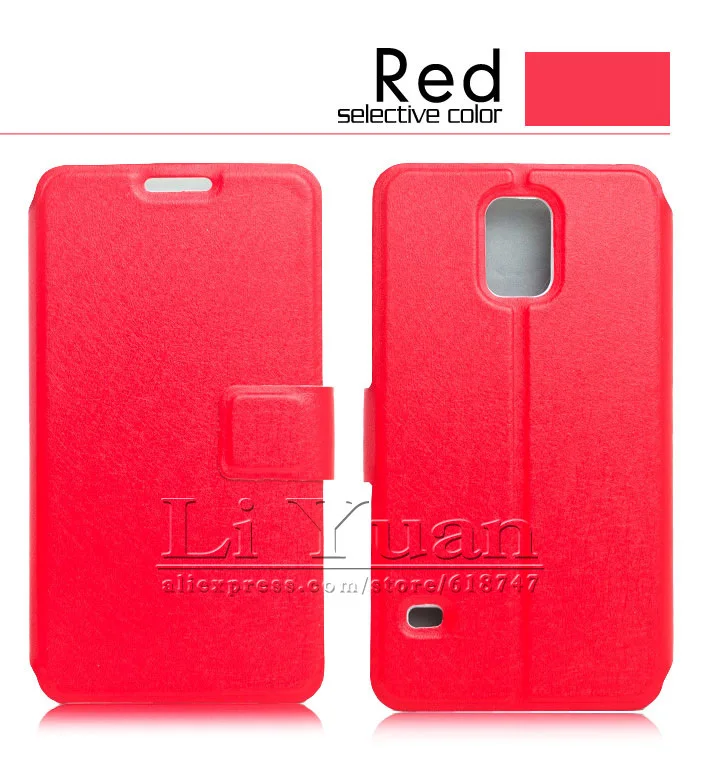 Luxury Brand Case For Samsung Galaxy i9600 Flip Leather Cover PU Wallet Card S5 1PCS Free Postage |