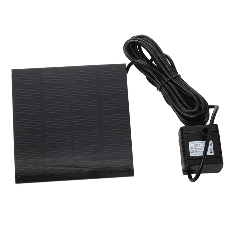 

Hot Sale Solar Water Pump Power Panel Kit Fountain Pool Garden Watering
