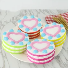 TB040 Simulation birthday cake new fake cake model display props, fruit shooting, teaching food props