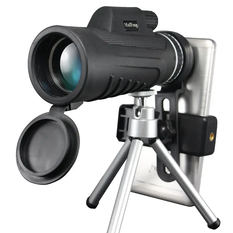 

Monocular 40X60 for Mobile Phone Camera with Universal Phone Clip Binoculars Telescope Optic Lens Lll night vision
