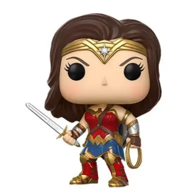 POP DC Justice League Wonder Woman коллекция подвижная фигурка-модель игрушки для детей подарок на день рождения - Цвет: no box 206