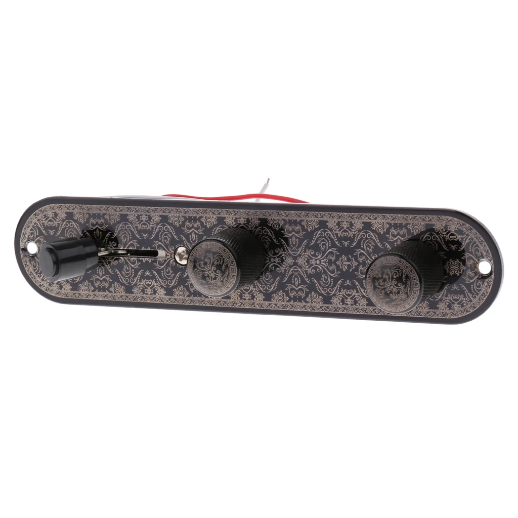 160x35x50mm 3 Way Toggle Switch ABS Guitar Prewired Control Plate For Telecaster Musical Instrument Electric Guitars Accessories