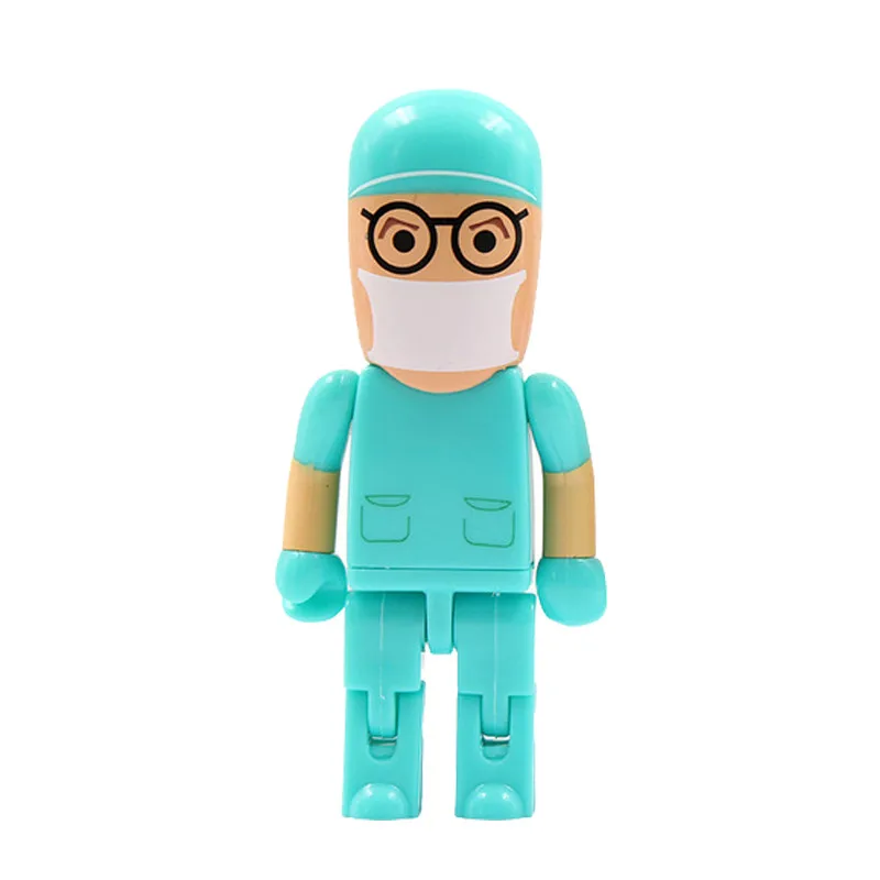pendrive cartoon U Disk Doctor USB flash drive 16gb Nurse memory stick 4gb8gb cute u disk 32gb 64gb pen drive new arrival gifts