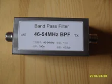 46-54MHz BPF bandpass filter improves anti-interference ability, improves selectivity and improves sensitivity цена 46-54MHz BPF bandpass filter improves anti-interference ability, improves selectivity and improves sensitivity цены онлайн