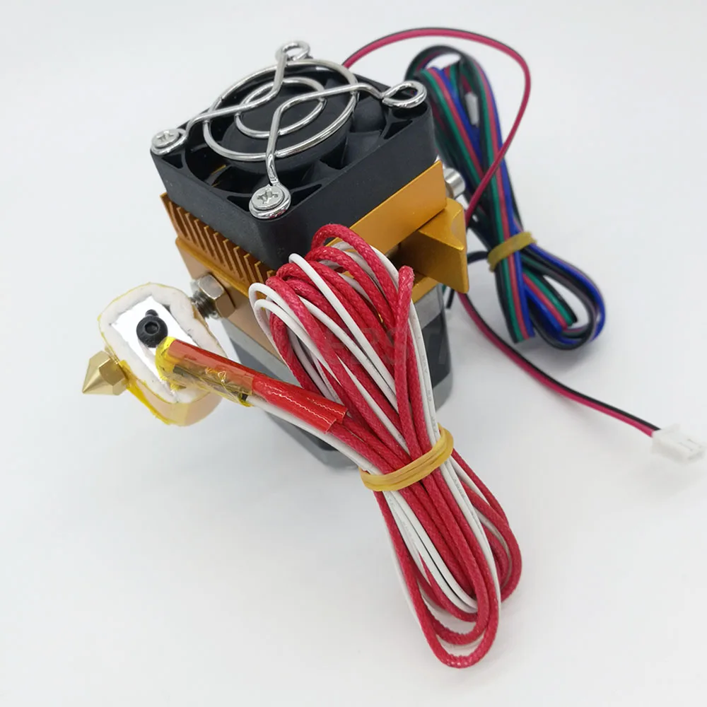 3D الطابعات أجزاء MK8 الطارد رئيس J-رئيس Hotend 0.4 مللي متر فوهة كيت 1.75 مللي متر خيوط البثق MK8 الطارد كيت