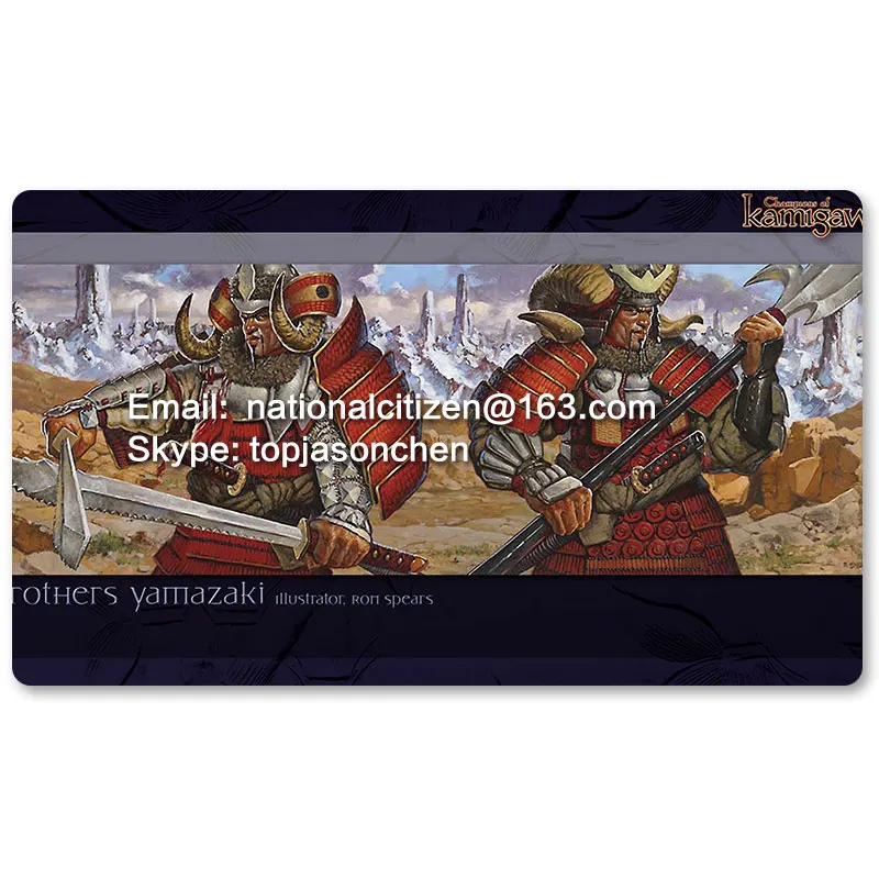 Many Playmat Choices The Brothers Yamazaki MTG Board Game Mat Table Mat