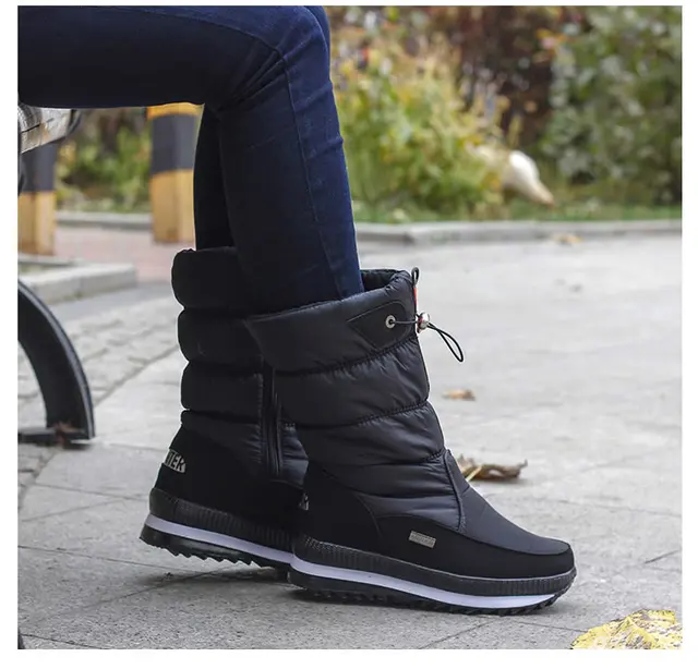 Classic Women Winter Boots Mid-Calf Snow Boots Female Warm Fur Plush Insole High Quality Botas Mujer Size 36-40 n544 tanie i dobre opinie NoEnName_Null NYLON Fits true to size take your normal size Round Toe Slip-On Solid Flat with Microfiber Rubber Platform Classic Women Winter Boots Mid-Calf Snow Boots Female Warm Fur Plush Insole High Quality Botas Mujer Size 36-40 n544 tanie i dobre opinie NoEnName_Null NYLON Fits true to size take your normal size Round Toe Slip-On Solid Flat with Microfiber Rubber Platform