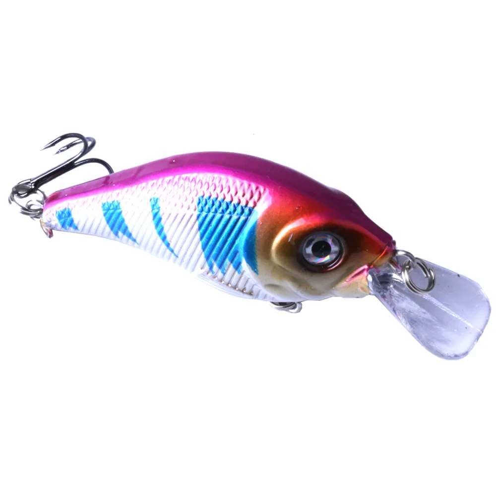 

1pc 60mm 11g Floating Fishing Lure Rattle Sound Wobblers isca Artificial Hard Bait Shallow Diving Crankbaits