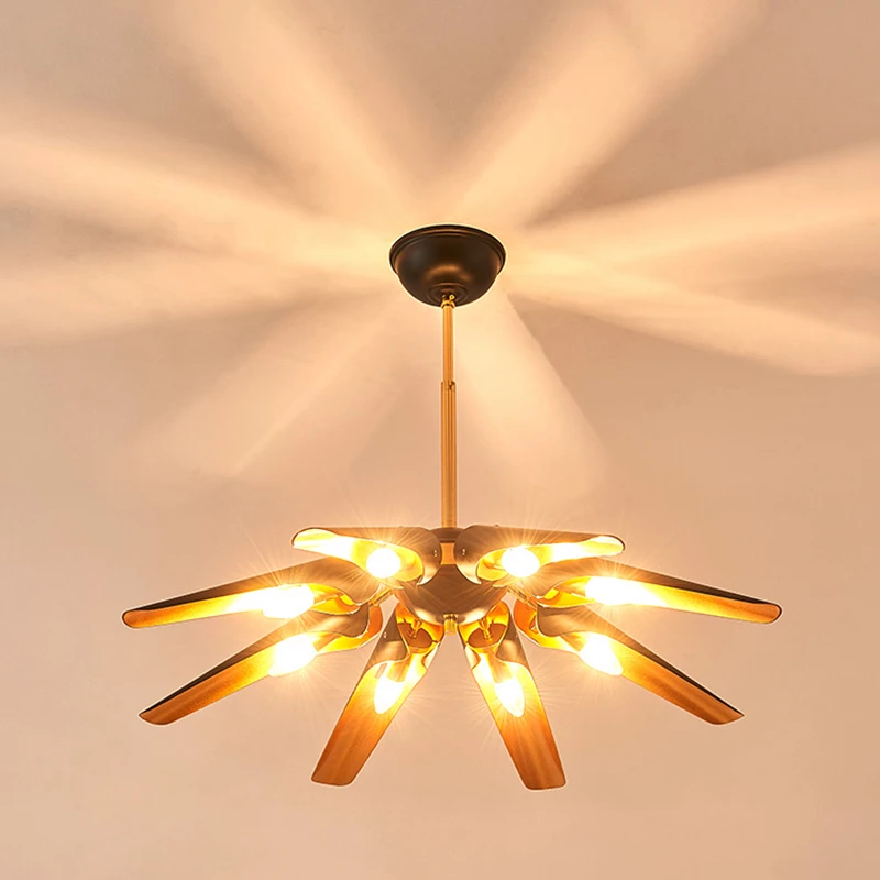 

Nordic 5/8 head Modern LED Pendant for living room bedroom dining room droplight black aluminum tube E14 LED lamp free shipping