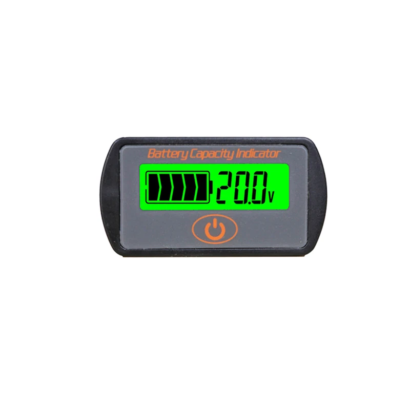 

2018 12V-48V Lead-acid Lithium Touch LCD Voltmeter Battery Capacity Indicator Voltage Tester Meter Monitor Analyzer