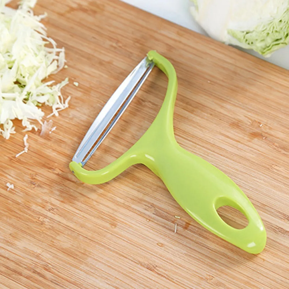 1PC Stainless Steel Knife Durable Vegetable Peeler Cabbage Wide Mouth Fruit Peeler Kitchen Tool Accessories