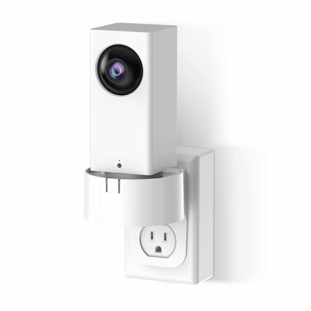 

360 Degree Swivel AC Outlet Wall Plug Mount Holder Bracket for Wyze Cam Pan Security Camera without Messy Wires(just a bracket)