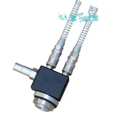 Eurotec электростатического Косметическая пудра покрытие насоса Вентури насоса электростатического распыления краски пистолет аксессуары противоударную