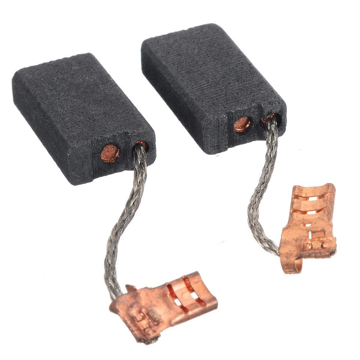 New 1 Pair Carbon Brushes Charcoal Wire Leads For Bosch GBH5-40D GSH500 GSH5 TSH5000 GSH5X A69 22.9x12.2x6.1mm