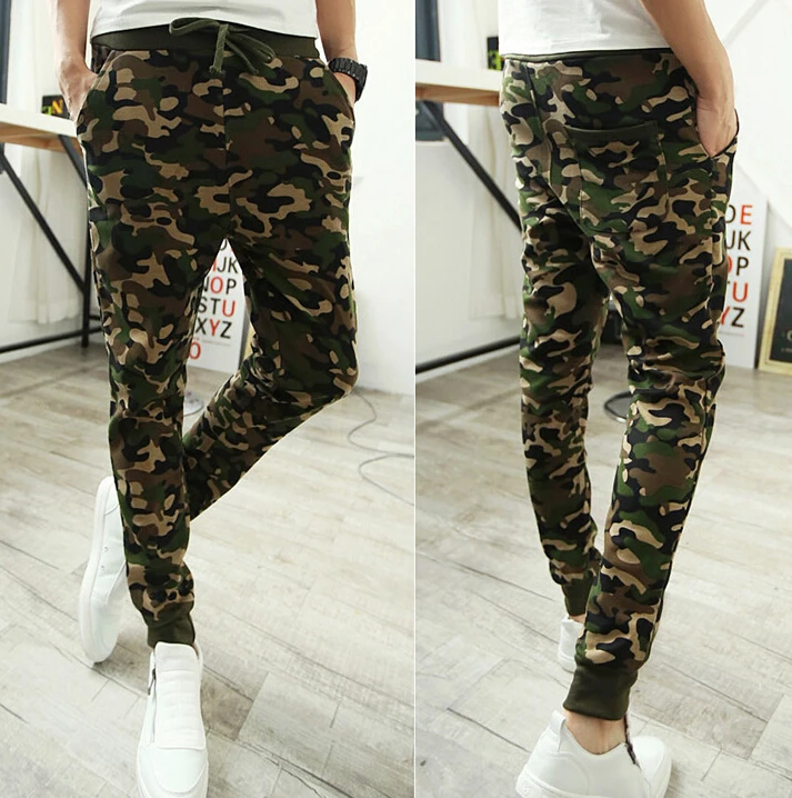 tight camo trousers