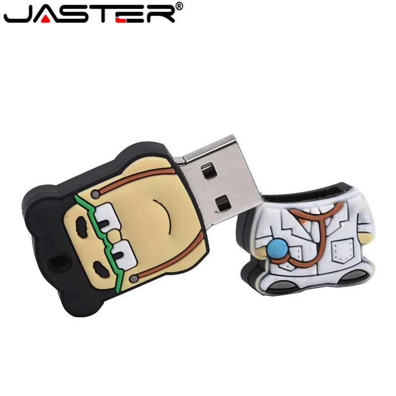 JASTER Doctors memory stick Lovely boy/crocodile pendrive cartoon usb flash drive pendrive 4GB 8GB 16GB 32GB 64GB