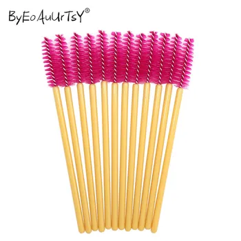 

Women Eyelashes brush Comb Makeup eyelash extension brush can be bent Mascara Applicator Wands Makeup Eyelash Brush Tools