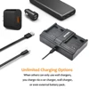 Chargeur de batterie à double canal BCM13 DMW-BCM13E DMW-BCM13, pour Panasonic Lumix ZS40 / TZ60, ZS45 TZ57, ZS50 / TZ70, ZS27,TZ37,TZ41 ► Photo 3/4
