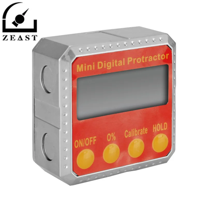 

2 Sides Magnets Mini Digital Protractor Electronic Inclinometer Digital Bevel Box Level Tool Electronic Angle Gauge