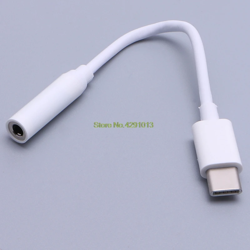 USB 3 1 Тип C папа 5 мм Женский наушник аудио вспомогательный конвертер Кабель