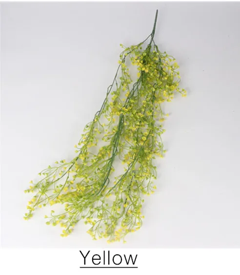 Искусственная ива Адмиралтейства, 1 шт., 78 см, имитация растений, 5 цветов, сделай сам, на стену, лоза, свадебное украшение для украшения дома, отеля