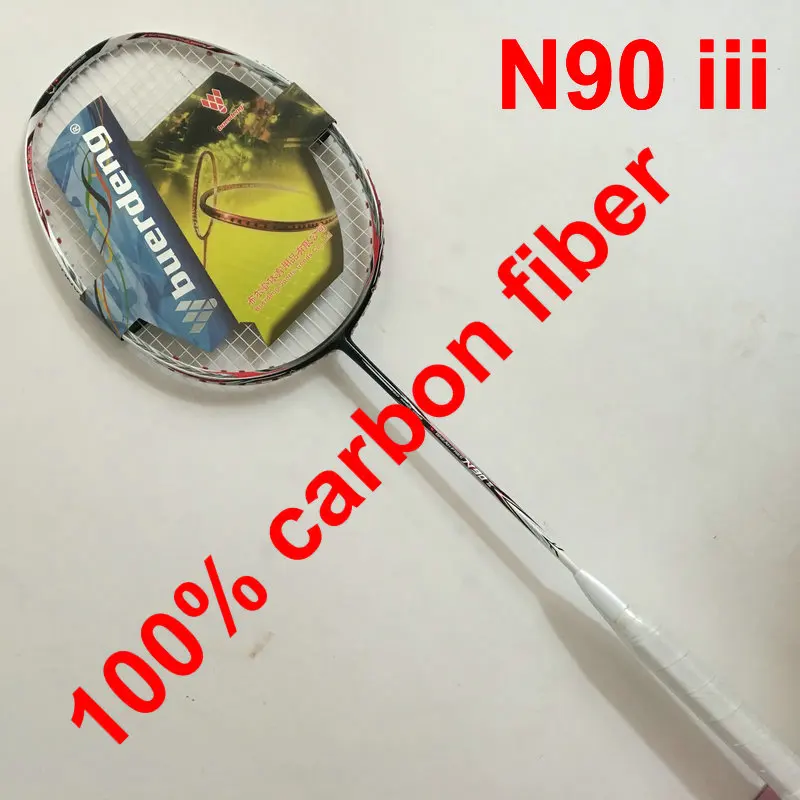 

Badminton racket N90 iii prestrung clearance badminton racket 100% carbon fiber N903