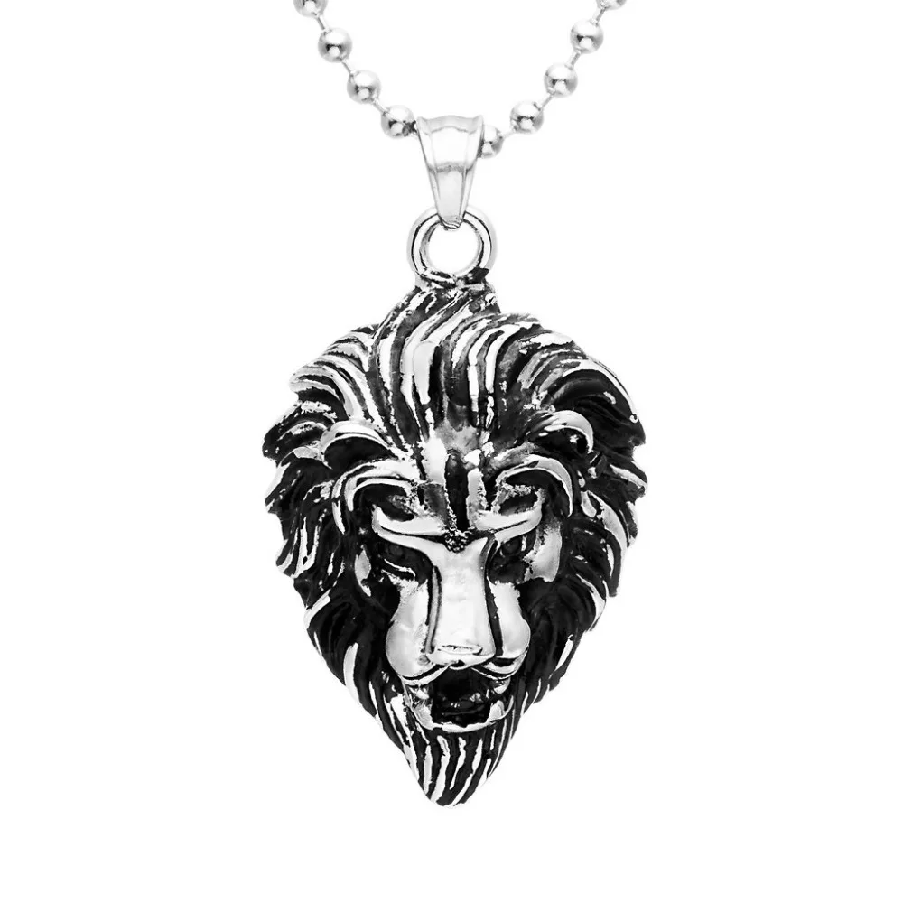 Мужская подвеска из нержавеющей стали в виде льва|pendant for men|stainless steel lion pendantpendant