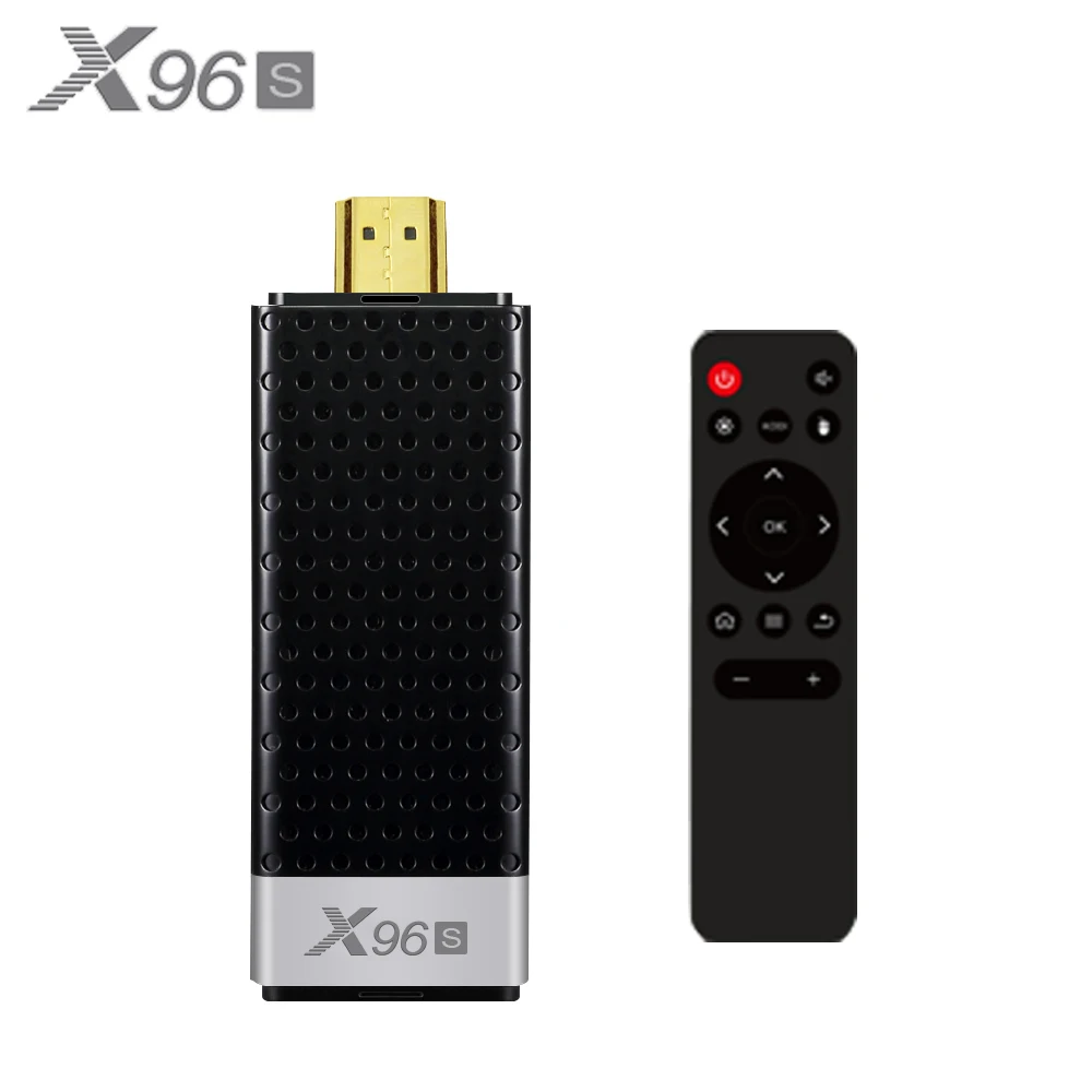 

X96S DDR4 4GB RAM 32GB ROM Smart Android 8.1 TV Box Amlogic S905Y2 Quad Core TV Stick WiFi Bluetooth 4K HD Media Player X96 S