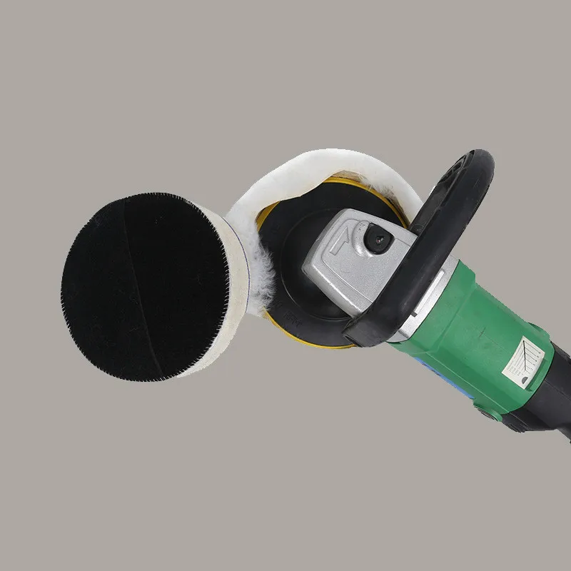 4' 5' 6' 7' Polishing pad car waxing Self-adhesive Sponge Wool polishing For Car paint Care 75mm 100mm 125mm 150mm 180mm  (5)