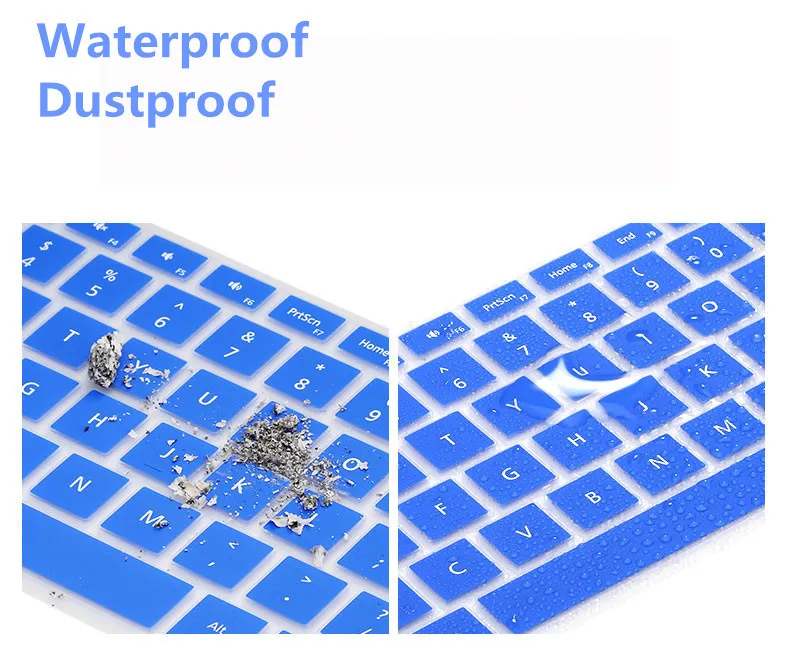 Моющийся чехол для клавиатуры ноутбука для lenovo Ideapad 720S 720S-13 720S-14 720S-15 13 14 15 дюймов Силиконовая Водонепроницаемая пленка протектор