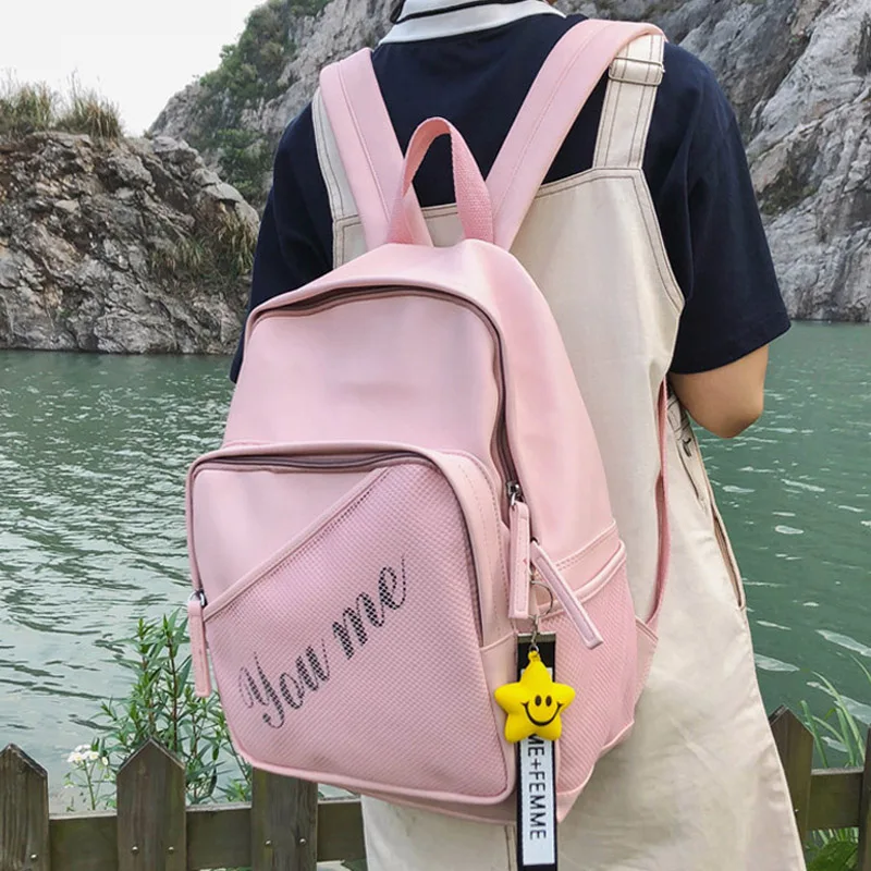 

Fashion Women Backpack High Quality Youth Leather School Backpacks Bag for Teenager Girls Female Students Book Bag Boys Satchel