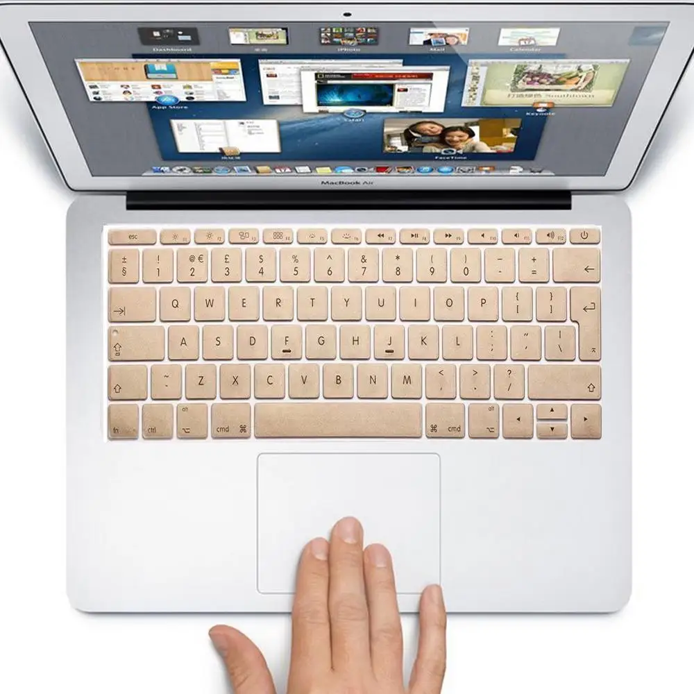 Для Mac Book Air Pro Retina 11 12 13 15 6 3 4 силиконовый чехол для Apple Macbook клавиатура наклейки