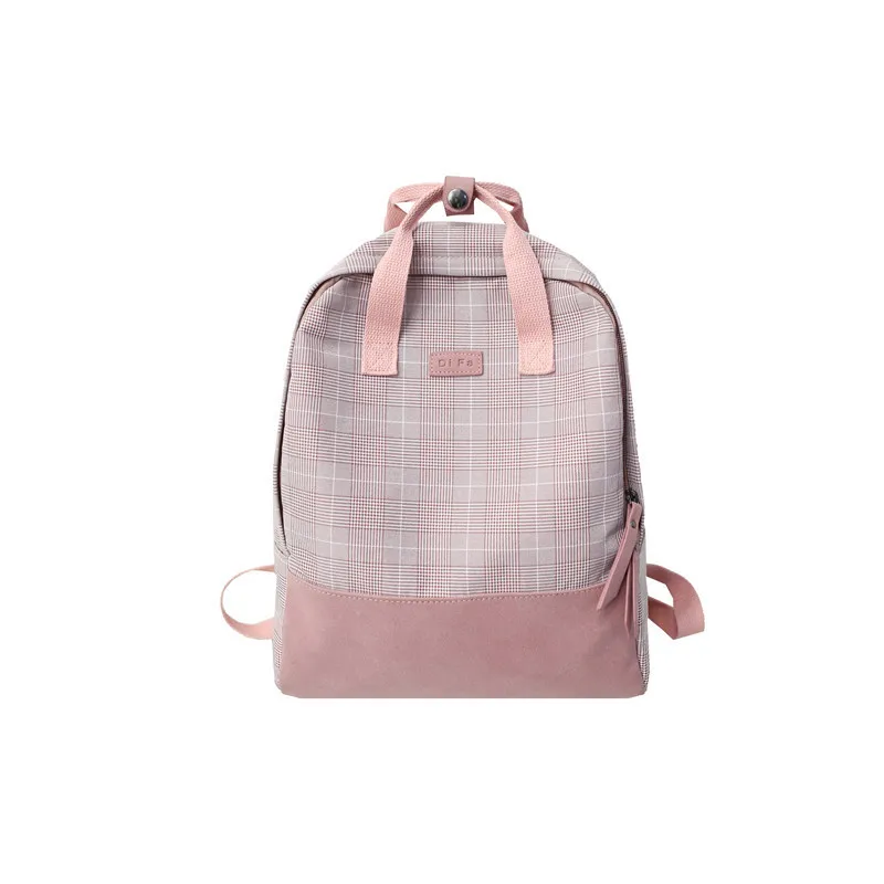 Женский высококачественный холщовый рюкзак для путешествий, женский рюкзак Mochila Feminina Sac A Dos Back Pack, школьные сумки для девочек-подростков, рюкзак - Цвет: Pink