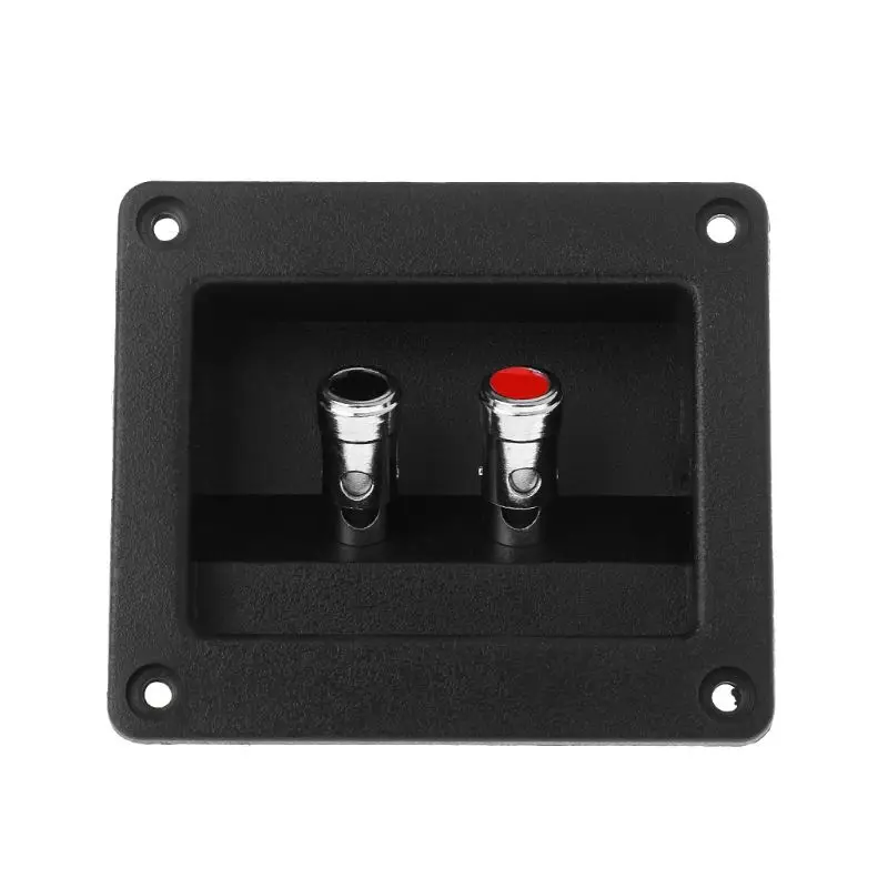 

Terminal Cup Connector Parts Express Insulated Binding Posts Gold Banana Jacks Recessed Subwoofer Speaker Box