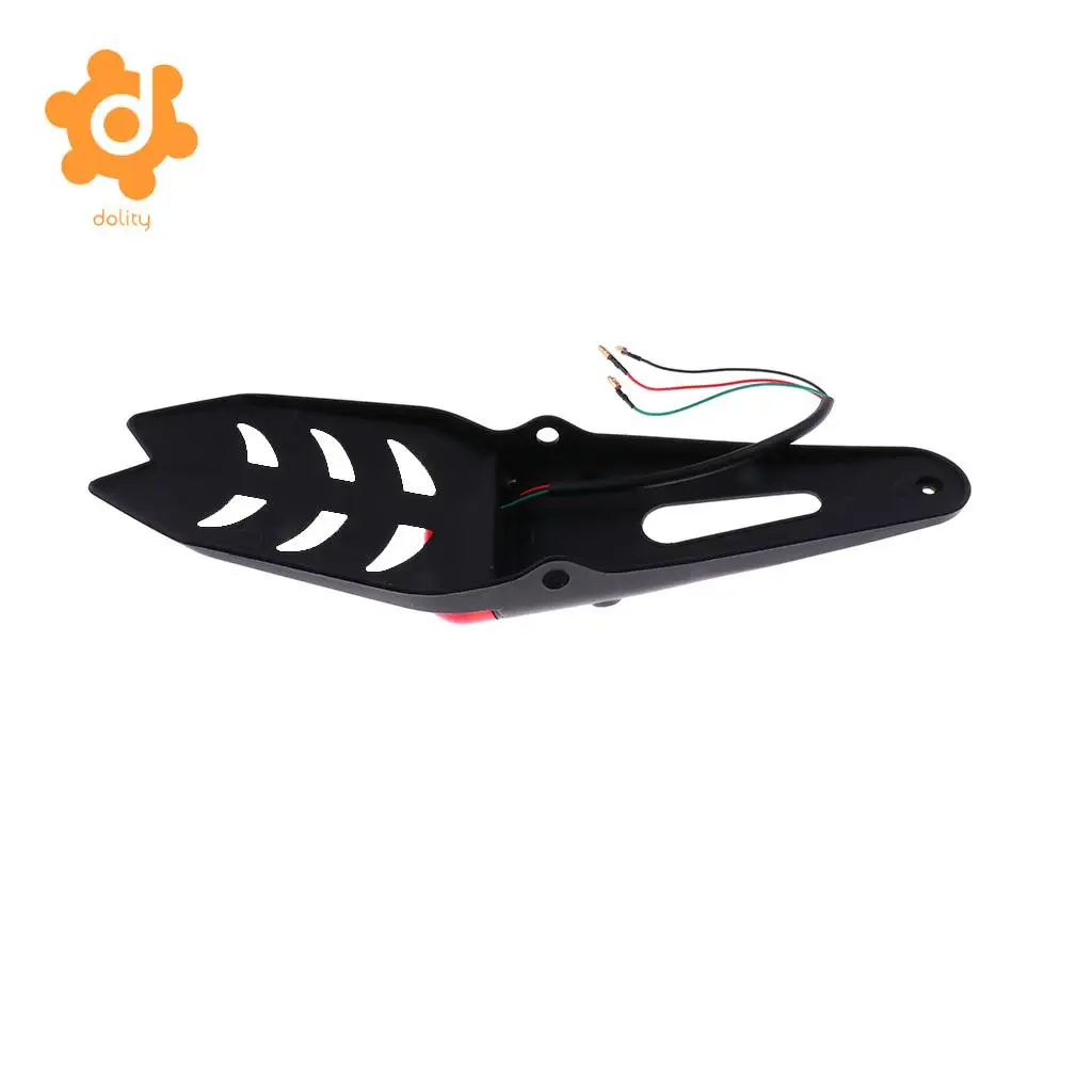 dolity Motorcycle LED Tail Brake Stop Light For Kawasaki KLR250 KLR650 KLX250 KX125