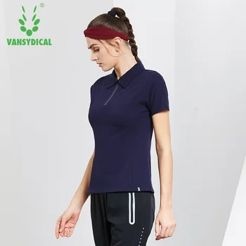 

NEW Women's Half Zipper Golf Polo Shirts Short Sleeve Cotton Breathable Outdoor Workout Tennis Golf Jerseys Sports Tops