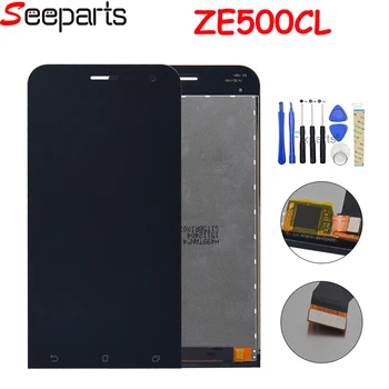 

5.0" LCD For ASUS ZE500CL Z00D LCD with Frame Digitizer Replacement For ASUS Zenfone 2 ZE500CL Display Touch Screen