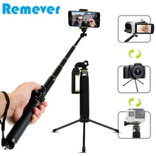 Новая Складная ручная Bluetooth селфи-Палка с мини-штативом для телефонов Xiaomi iPhone 7 X, выдвижной монопод для Gopro