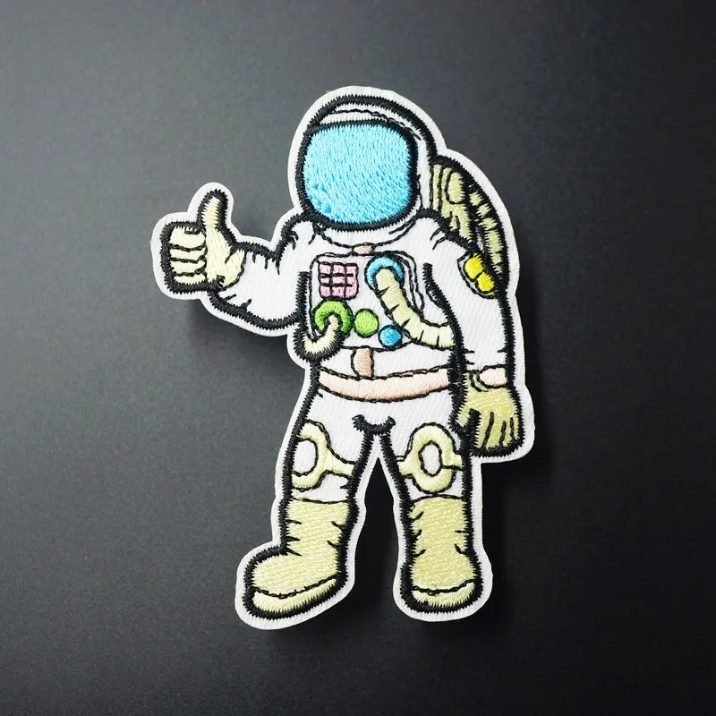 

Size:6.2x9.0cm Iron On Patch Clothing Embroidered Sewing Applique Sew On Fabric Badge Apparel Accessories