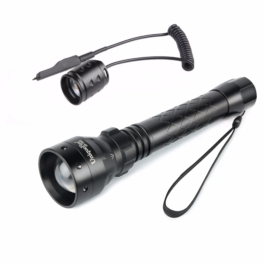  UniqueFire 1502 IR 940NM  Design LED Torch Adjustable Zoomable Infrared Flashlight + Rat Tail For O - 32595967008