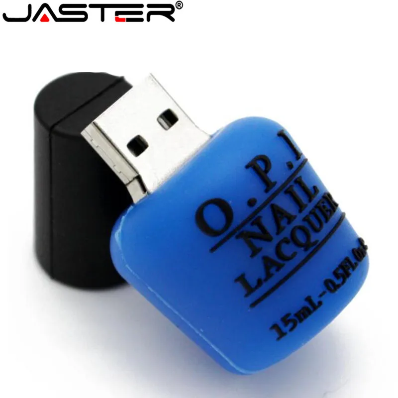 JASTER USB 2,0 лак для ногтей в мини-флаконах флеш-накопитель инновационный U диск 4 ГБ 8 ГБ 16 ГБ 32 ГБ 64 ГБ usb флеш-накопитель