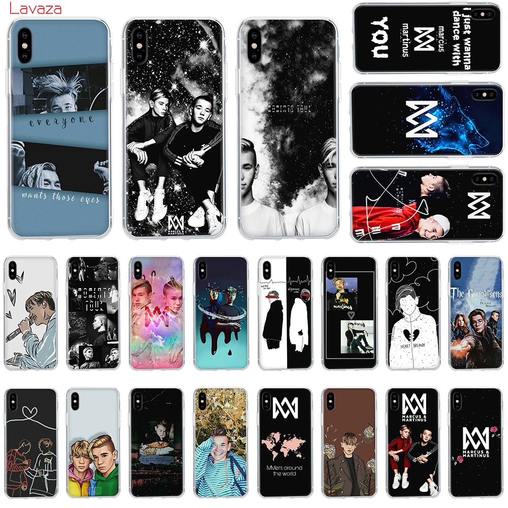 Lavaza норвежские Близнецы Маркус и Мартинус жесткий чехол для телефона Apple iPhone 6 6s 7 8