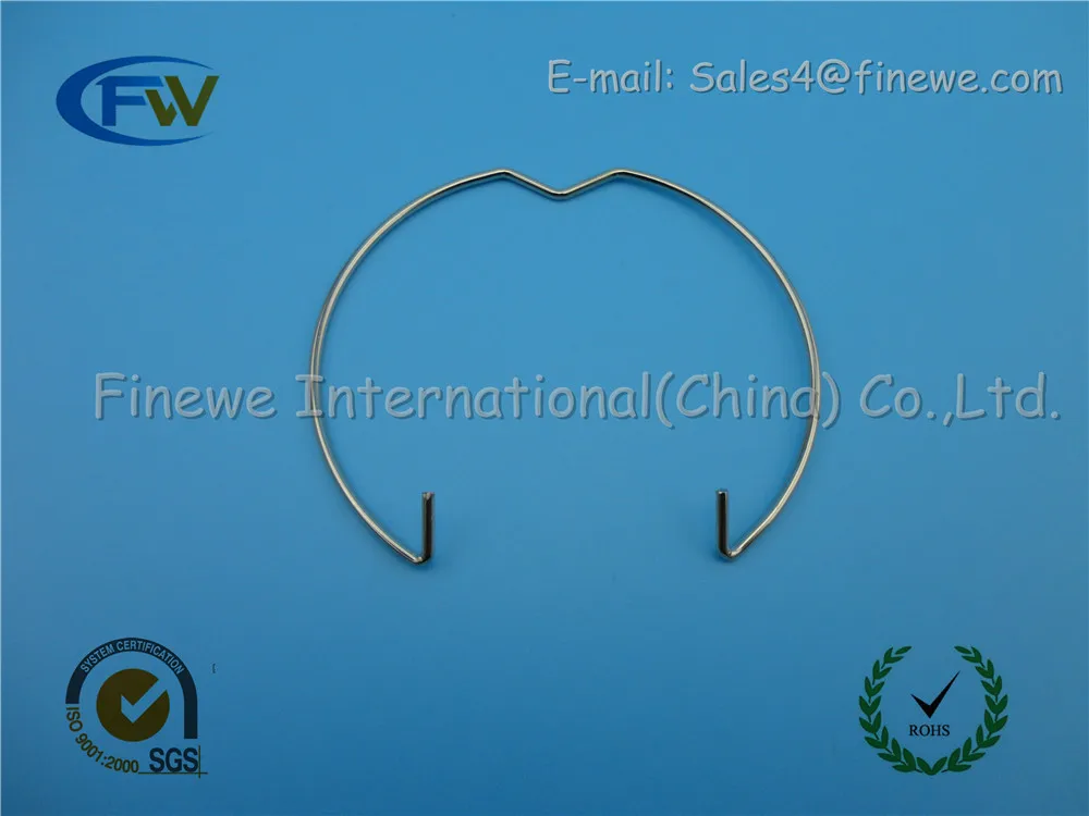 Manufacture Custom lamp retaining springs clip MR16 GU10 Spot light downlight retaining ring