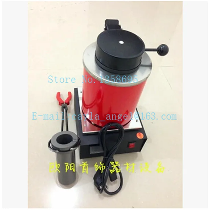 Automatic Electric Melting Furnace Silver &amp Gold Pour Bar +2Kg Crucible+ tong - Digital Controler 110V &amp220V | Украшения и