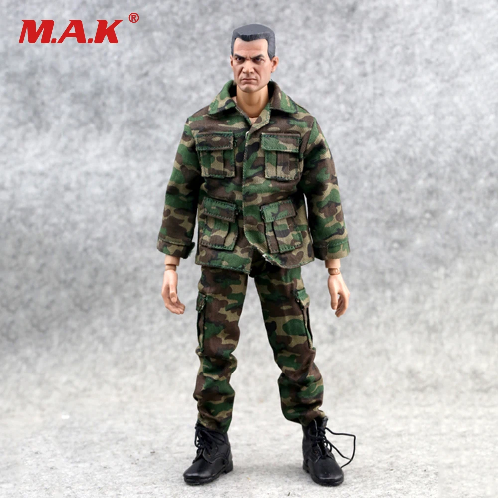 

1/6 Scale Clothes Set Soldier Accessories Jungle Camouflage Combat Uniforms For 12" Male Military Action Figure Collection