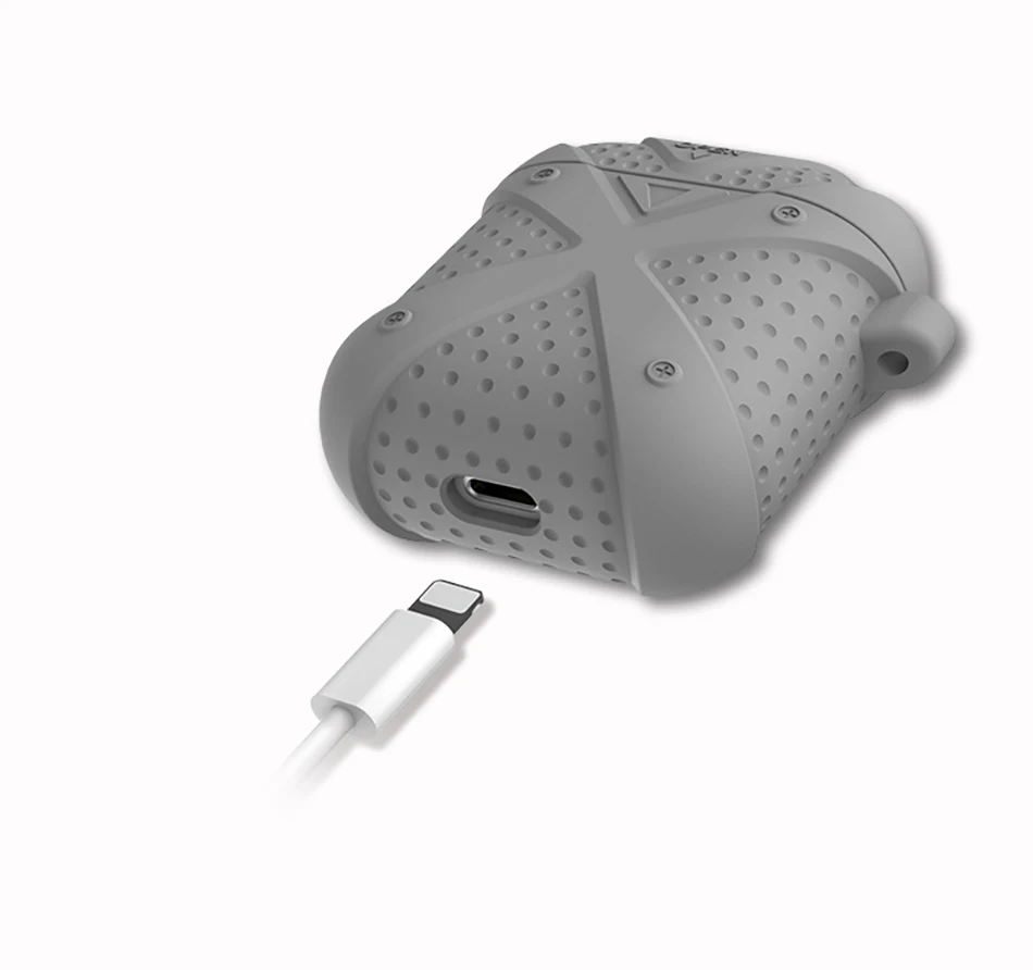 !ACCEZZ Bluetooth Wireless Earphone Case For AirPod Soft Cover Accessories For Apple Airpods Headphone Charger Box With Keychain (12)